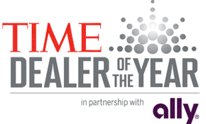 Time Dealer of the Year award, in partnership with Ally logo
